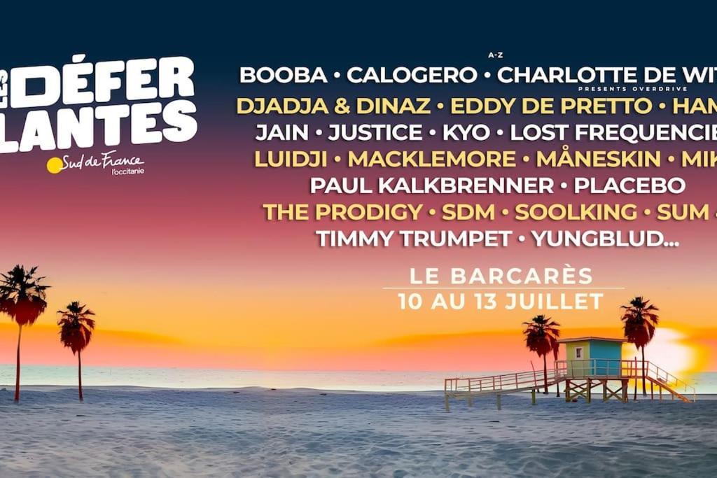 T2 Vue Mer Acces Direct Plage Le Barcarès Kültér fotó